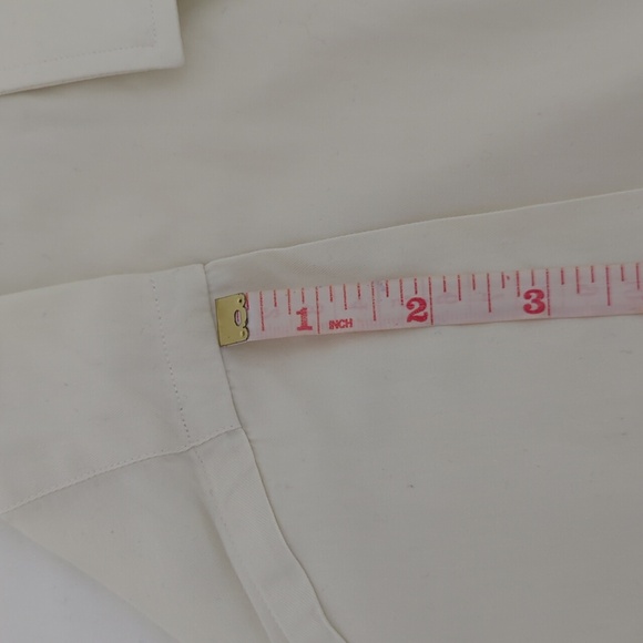Cream Lipson Dress Shirt - Picture 6 of 8